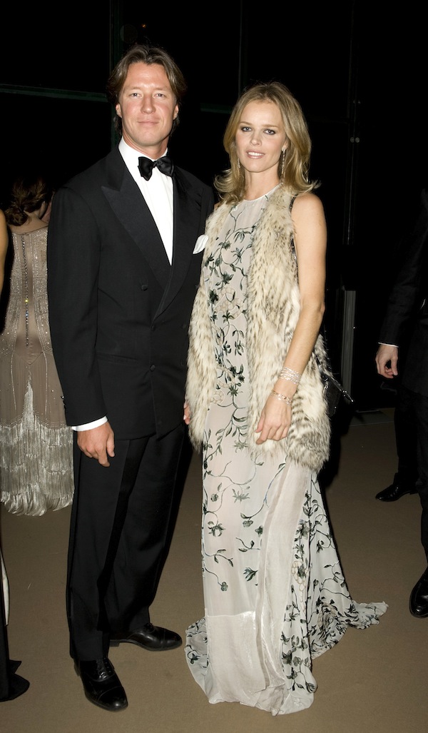 Eva Herzigova in Roberto Cavalli at the Raisa Gorbachev Foundation Gala