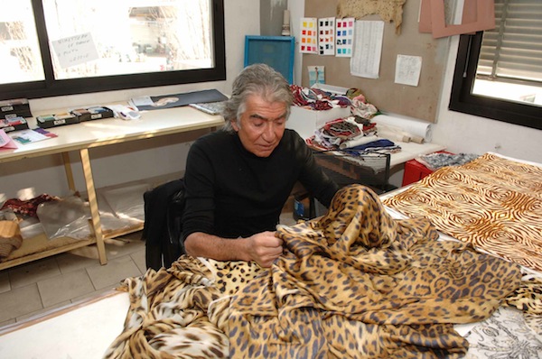 Roberto Cavalli at work