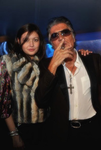 Roberto Cavalli and Rachele Cavalli