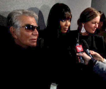 Roberto Cavalli - Naomi Campbell - Eva Cavalli