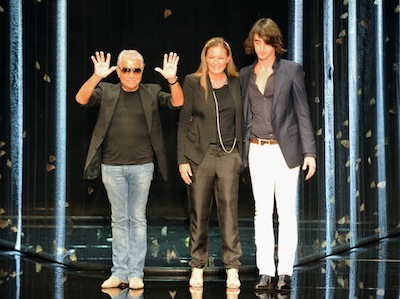 Eva, Roberto and Daniele Cavalli