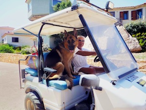 Roberto Cavalli with Lupo @ Cavallo