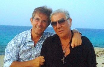 Roberto Cavalli with Vincenzo Novari