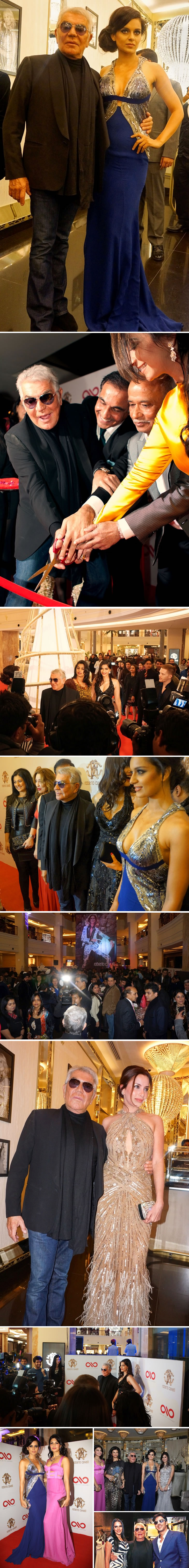 Roberto Cavalli - Grand Opening New Delhi Boutique