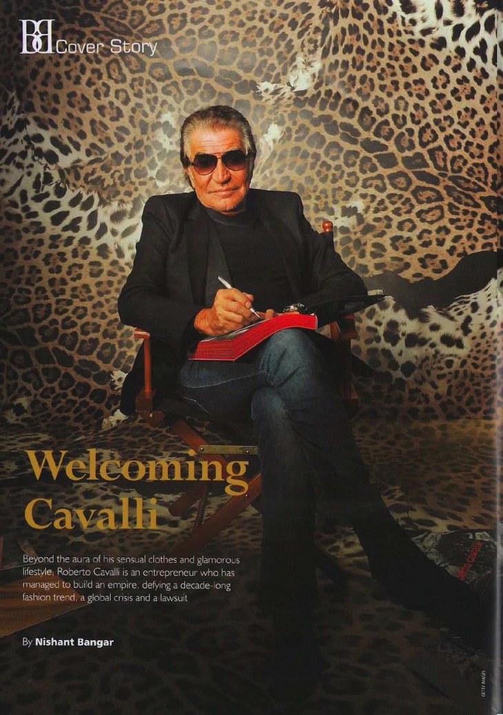 Roberto Cavalli Special Features - BlackBook India