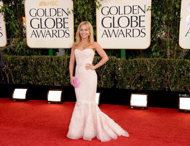 Hayden Panettiere in Roberto Cavalli - 70th Golden Globe Awards