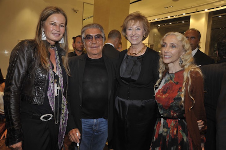 Eva Cavalli - Roberto Cavalli - Letizia Moratti - Franca Sozzani at VFNO