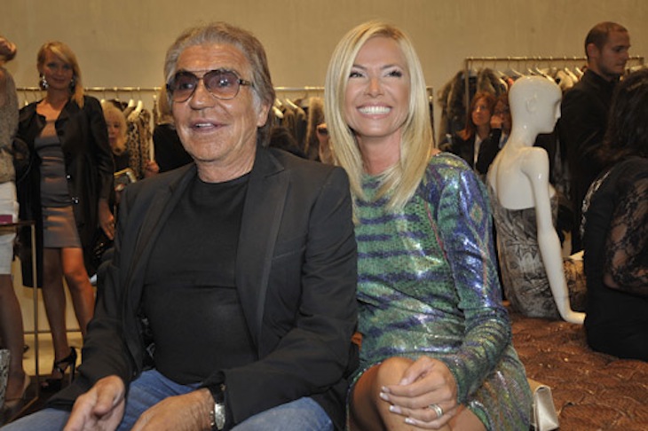 Federica Panicucci in RC e Roberto Cavalli