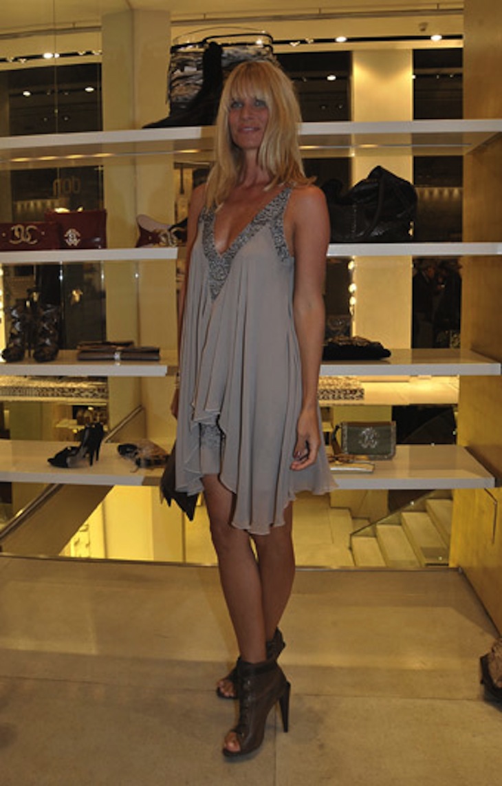 Filippa Lagerback in Roberto Cavalli at VFNO