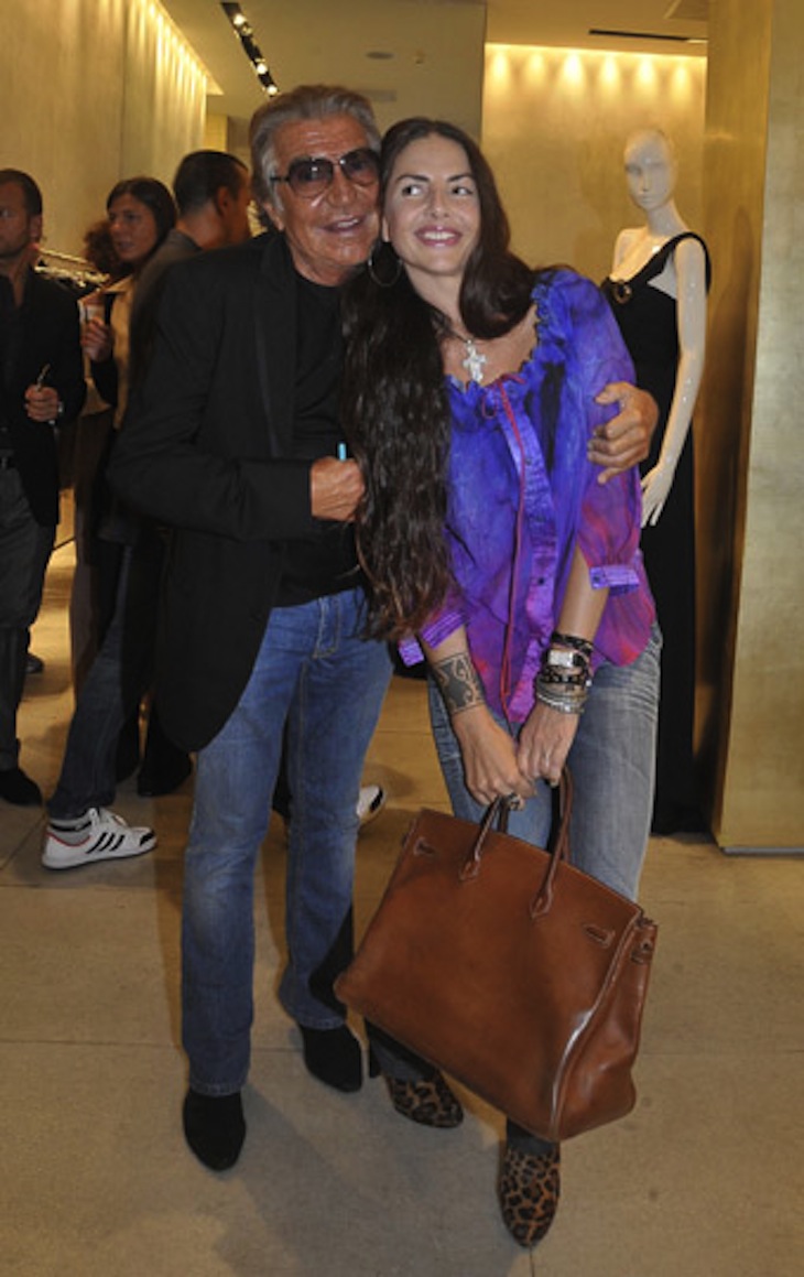 Roberto Cavalli e Benedetta Mazzini in RC