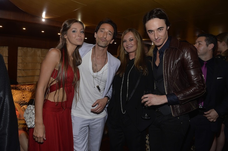 Lara Lieto Adrien Brody Eva Cavalli Daniele Cavalli