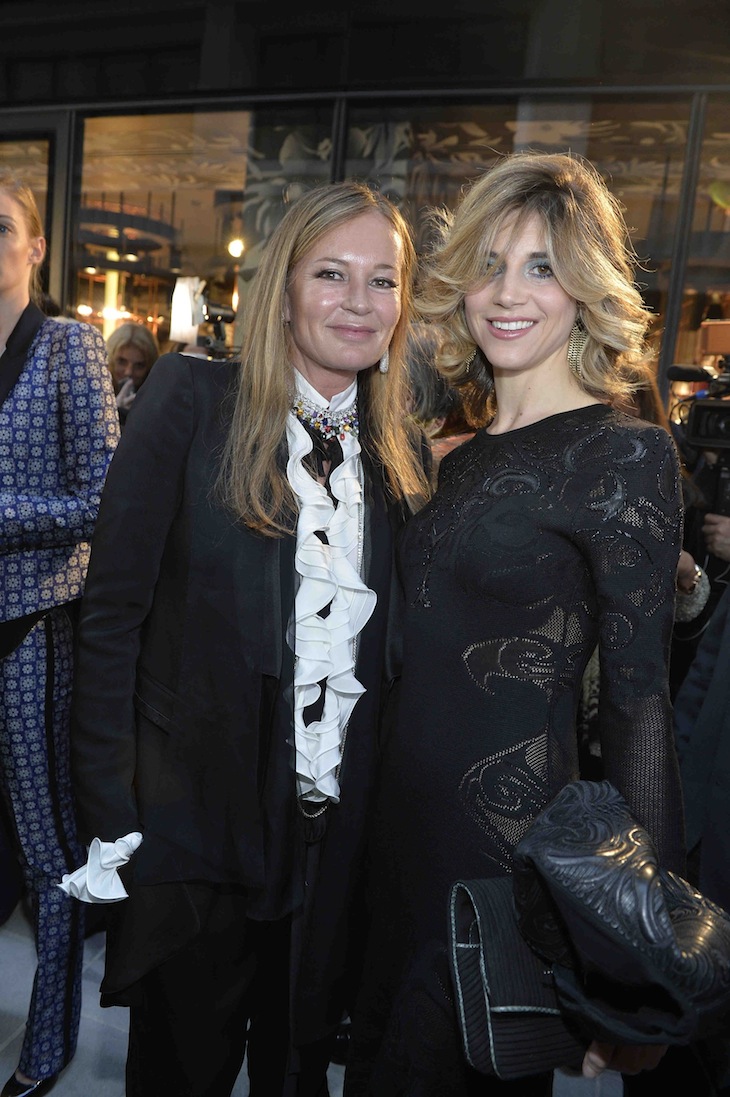 Eva Cavalli and Nicoletta Romanoff