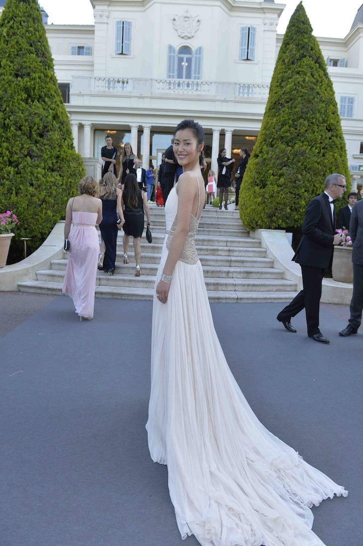 Liu Wen in Roberto Cavalli