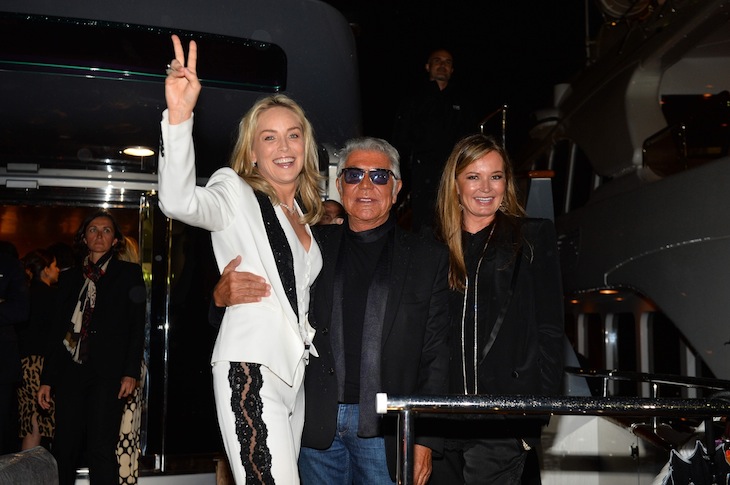 Sharon Stone Roberto Cavalli Eva Cavalli