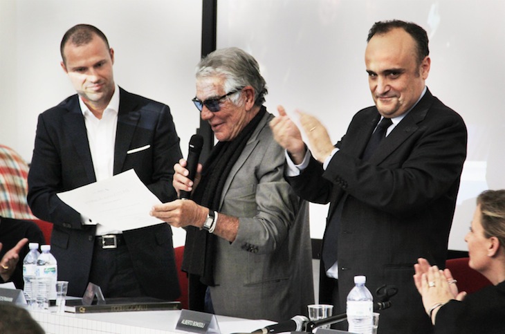 Roberto Cavalli at the Domus Academy