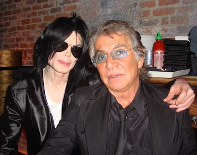 Roberto Cavalli with Michael Jackson