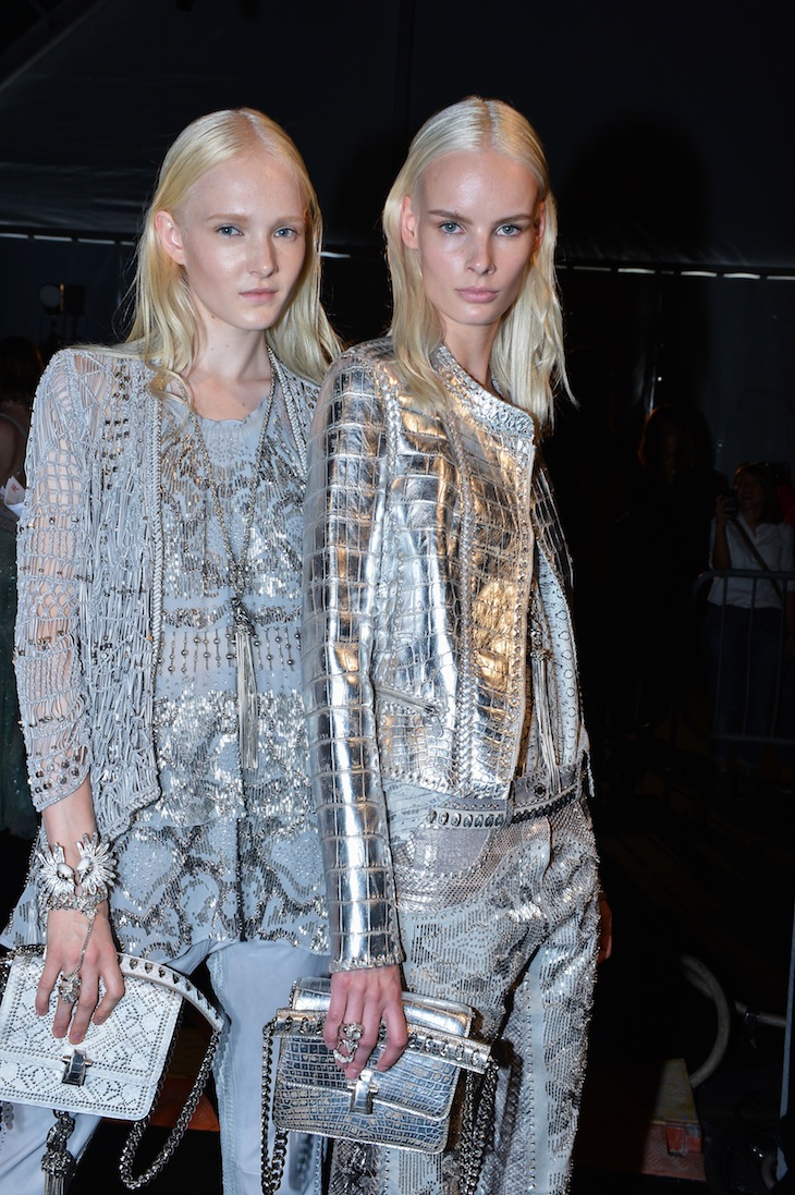 Roberto Cavalli SS 2014 Backstage