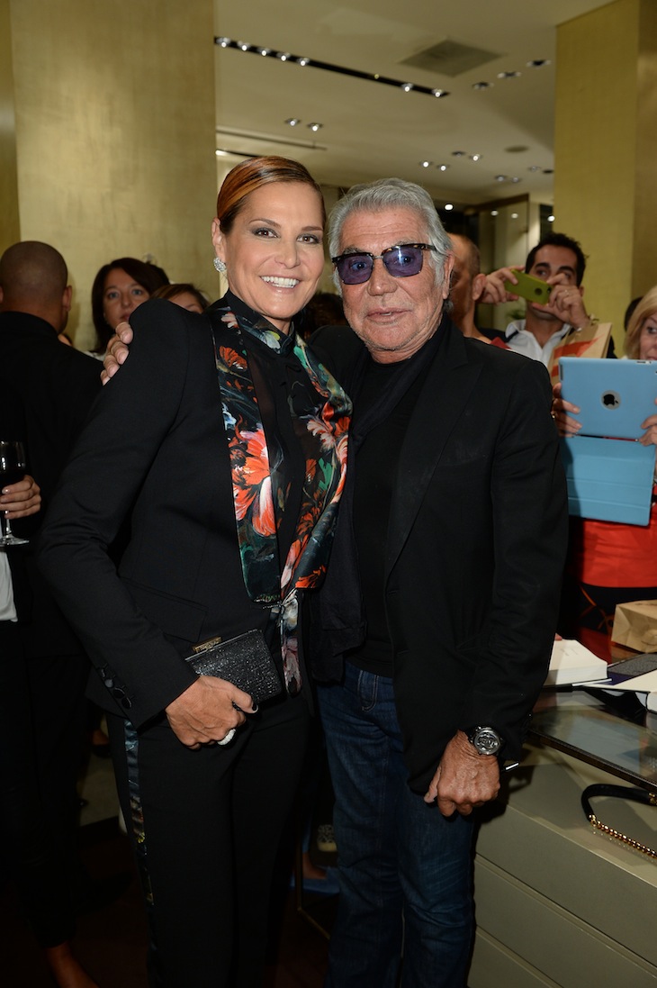 Simona Ventura, Roberto Cavalli