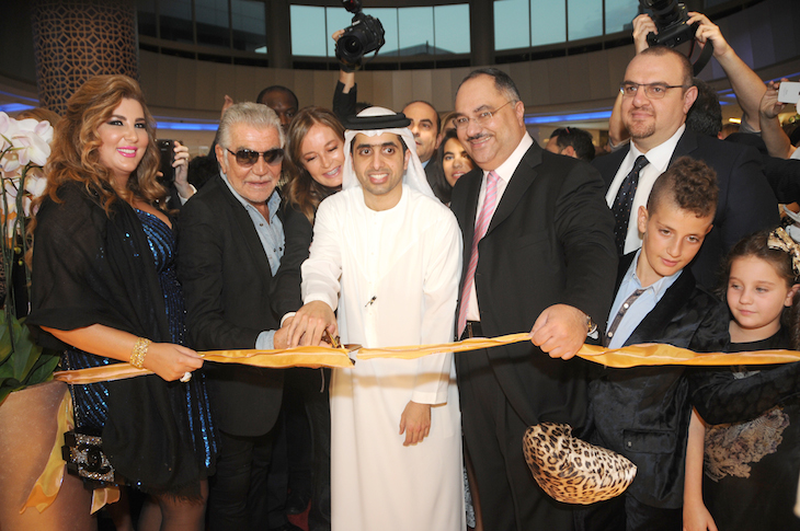 Roberto Cavalli,Eva Cavalli, Sheikh Mohammed bin Maktoum Al-Maktoum@Vogue Fashion Dubai Experience(1)