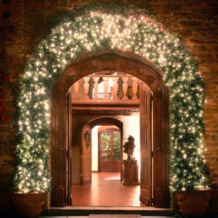 The__decoration_of_Christmas_in_the_entrance_of_my_villa_in__florence