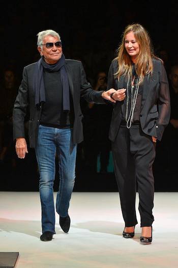 Roberto and Eva Cavalli