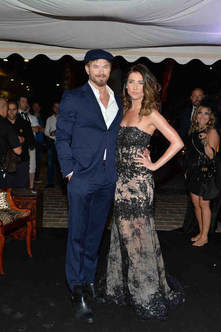 Kellan Lutz in Roberto Cavalli, Jacqueline MacInnes Wood