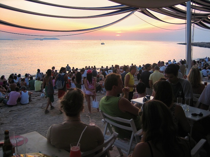 Sunset at Café del Mar, Sant Antoni de Portmany