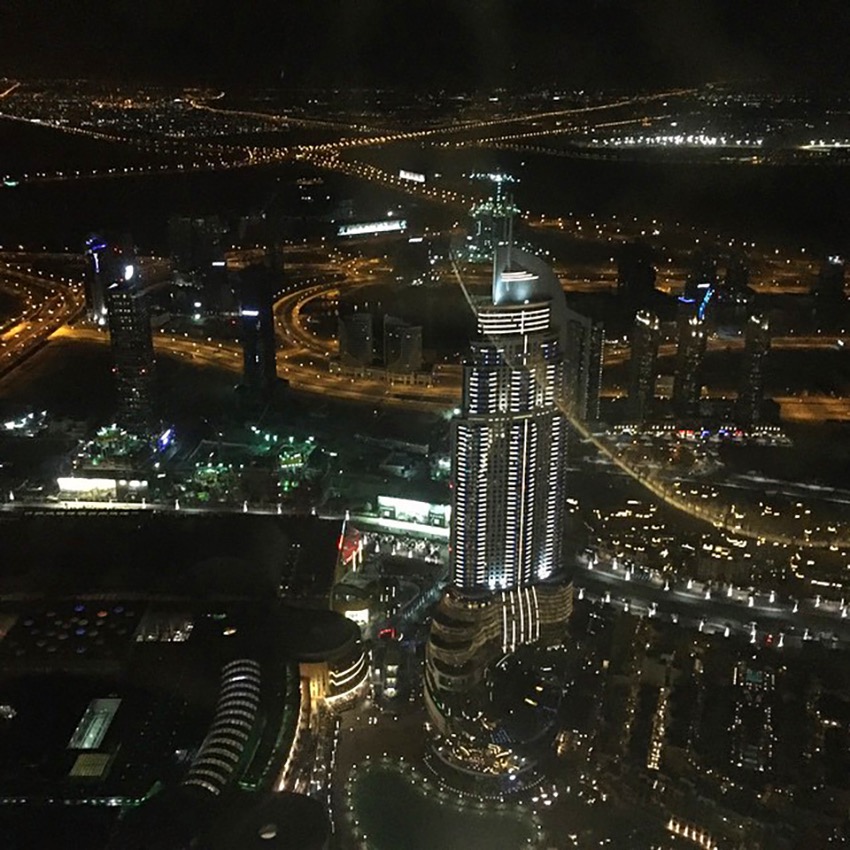 Dubai from 103 floor