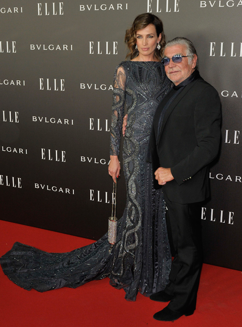 Nieves Alvarez Roberto-Cavalli@Elle-Style-Awards-in-Madrid-2014-10-23