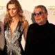 Roberto Cavalli with Edita Vilkeviciute