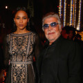 Roberto Cavalli with Ciara