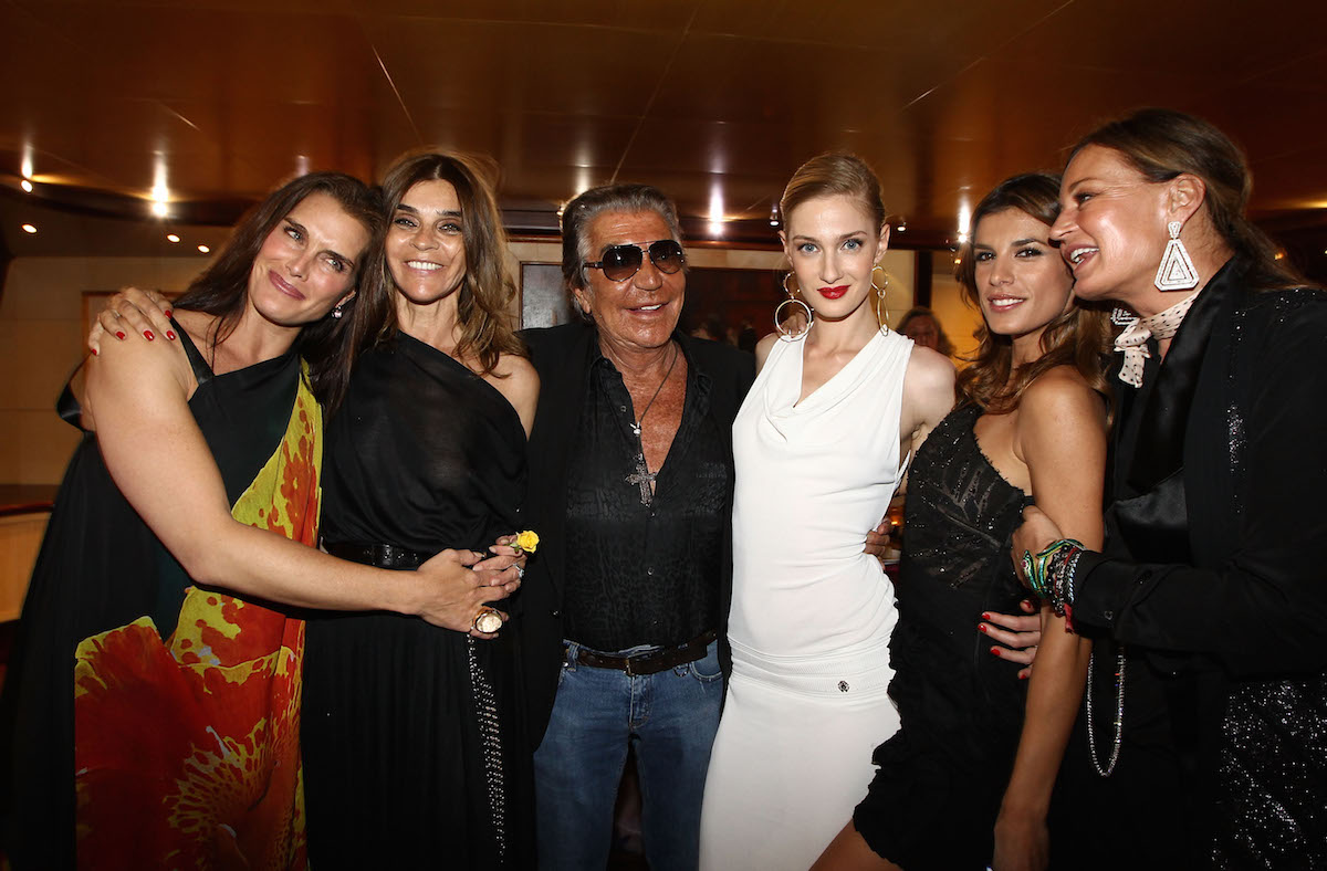 Brooke Shileds_Carine Roiteld_Roberto Cavalli_Eva Riccobono_Elisabetta Canalis_Eva Cavalli