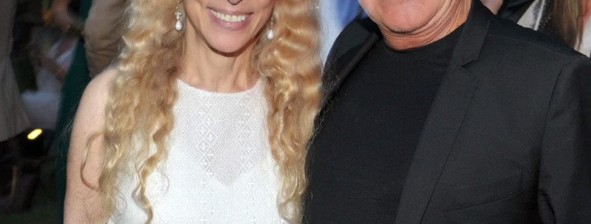 Roberto Cavalli with Franca Sozzani