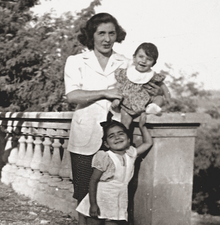 Marcella con Roberto e Lietta Cavalli